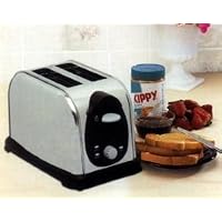 Brentwood TS-400 Classic 2 Slice Stainless Steel Toaster