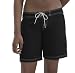 Thread Racks - District Threads Ladies Contrast Waist Boardshorts - Black / Pink DT406 M