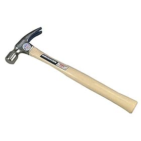 Vaughan 999 20-Ounce Professional Framing Hammer, Smooth Face, White Hickory Handle, 14-Inch Long.