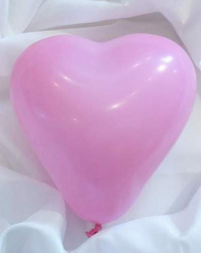 50 große Herzluftballons, rosa -18795-