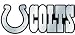 Indianapolis Colts NFL Silver Auto Emblem