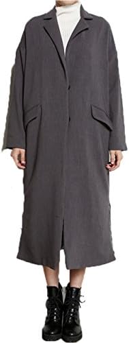 Fassionmap Overfit Long Coat For Women