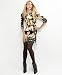 BCBGMAXAZRIA Fireworks Belted Matte-Jersey Dress