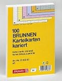 Produkt-Bild: Karteikarten A4 blanko gr&uuml;n 100 St VE=1