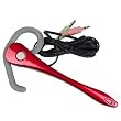 Multimedia Earphone with Microphone (Red)