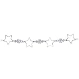 Clear Gem Hollow Star Belly Chain