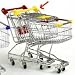 MINI SHOPPING CART YEL HAND