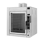 Nu-Vu Food Service UB-6T Convection Oven 12 tabletop electric 6 18 x26 or 8 13 x18 pans solid state controls magnetic door latch tempered glass door 4 speed fan w door activated microswitch 6 legs V-Air Series.