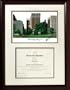 Columbia College Chicago Graduate Framed Lithograph w/ Diploma Opening