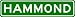 HAMMOND City Limit Sign - High Quality Aluminum