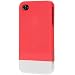 i-Blason i-Lux Glider Slider Case for Apple iPhone 4 and 4S (AT&T, Sprint, & Verizon compatible) with Bonus Screen Protector (Pink/White)