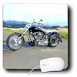 Mouse Pad Picturing Picturing Harley Davidson Motorcycle