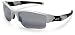 Oakley Men's Chicago White Sox XLJ Sunglasses,Silver & Black Frame/Black Lens,one size