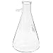 WPI CG-0085 Glass Filter Flask with 10mm Tubulation, 230mm Height, 1000mL Capacity, 300mL to 1000mL Graduation (Pack of 6)