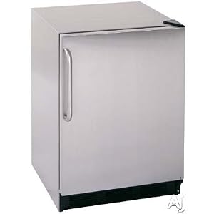 Summit Commercial FF8LSSTB 5.5 cu. ft. Compact All-Refrigerator with Adjustable Wire Shelves, Automatic Defrost, Hidden Evaporator, Interior Light and Commercially Approved: Front Door Lock