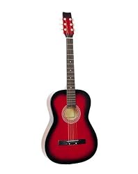 CSG-10 Beginner Acoustic Guitar, Redburst, Free Shipping