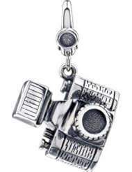 Sterling Silver-Camera Charm by US Gems