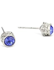 1928 Bridal Sapphire Colored Studs