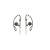 Panasonic HS5E-S Lightweight Clip Sports Earphones
