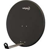 80cm Satgear Off White Satellite Dish for Polsat, Hotbird, Eurosat, Astra 1 & 2 and Other European Satellites