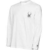 Spyder Active Sports SY-03824 2XL-PT Mens Graphic L/S Tshirt White