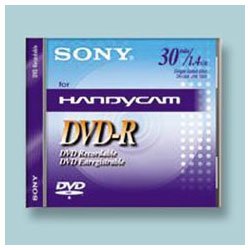 Recordable Mini DVD-R, 8CM Disc, 30 Minute/1.4GB Capacity SON62188