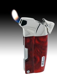 JetLine Lacardo Chrome Wood Lighter