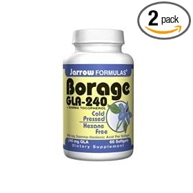 Jarrow Borage GLA-240, 60 gels ( Multi-Pack)