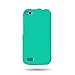 CoverON® SlimSnap Series Hard Rubberized Case for BLU Life Play - with Cover Removal Pry Tool - Teal
