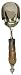 Decorative Ice Scoop With Spiral Horn Handles