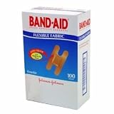 J & J BANDAID BRAND FLEXIBLE KNUCKLE BANDAGES 100/BOX
