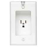 Leviton Recessed Receptacle with Hanging Hook