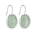 Sence Copenhagen Ohrringe TWISTED EARRINGS AQUAMARINE,Silber,X749
