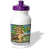 Londons Times Famous People Places Books Cartoons - BIGFOOT AND HIS RESUME - Water Bottles