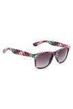 Rainbow Zebra Retro Sunglasses