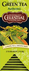 Celestial Seasonings Authentic Green Tea 25 Tea Bags