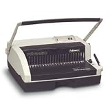 PB2650E Comb Binding and Punch Combo System, 17-7/8 Wide, Platinum/Charcoal FEL52151