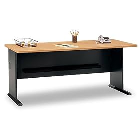 Advantage Series A Beech 72 Desk By Bush Furniture [Office Product] by Bush