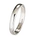 White Tungsten Carbide 3mm Polished Classic Wedding Ring