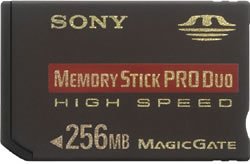 Cover image : SONY メモリースティックPROデュオ(Hi-Speed)256MB [MSX-M256NU]