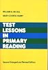 Test Lessons in Primary Reading
