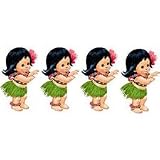 4 Hawaiian Hula Girls Youth T-Shirt