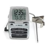 CDN DTTC-S Combo Probe Thermometer Timer and Clock Silver by CDN