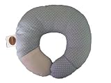BabyMoon Pillow - For Flat Head Syndrome & Neck Support (Blue Dot)