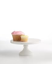 Martha Stewart Collection Whiteware Small Cakestand, 8"