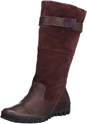 Think Koehsa 89098, Damen Fashion Stiefel, Rot (chianti/kombi 35), EU 41