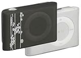CASE LOGIC ISS-1-GC IPOD SHUFFLE SILICONE CASE, 2 PK (DARK GRAY/CLEAR)