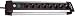 Brennenstuhl Premium ALU Line (8-fach, 3,0 m) schwarz
