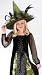 Kids Fancy Witch Dress + Hat Girls Halloween Costume M Girls Medium (sz 8-10)