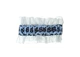 North Carolina Garter - University of North Carolina Blue Garter with NC logo